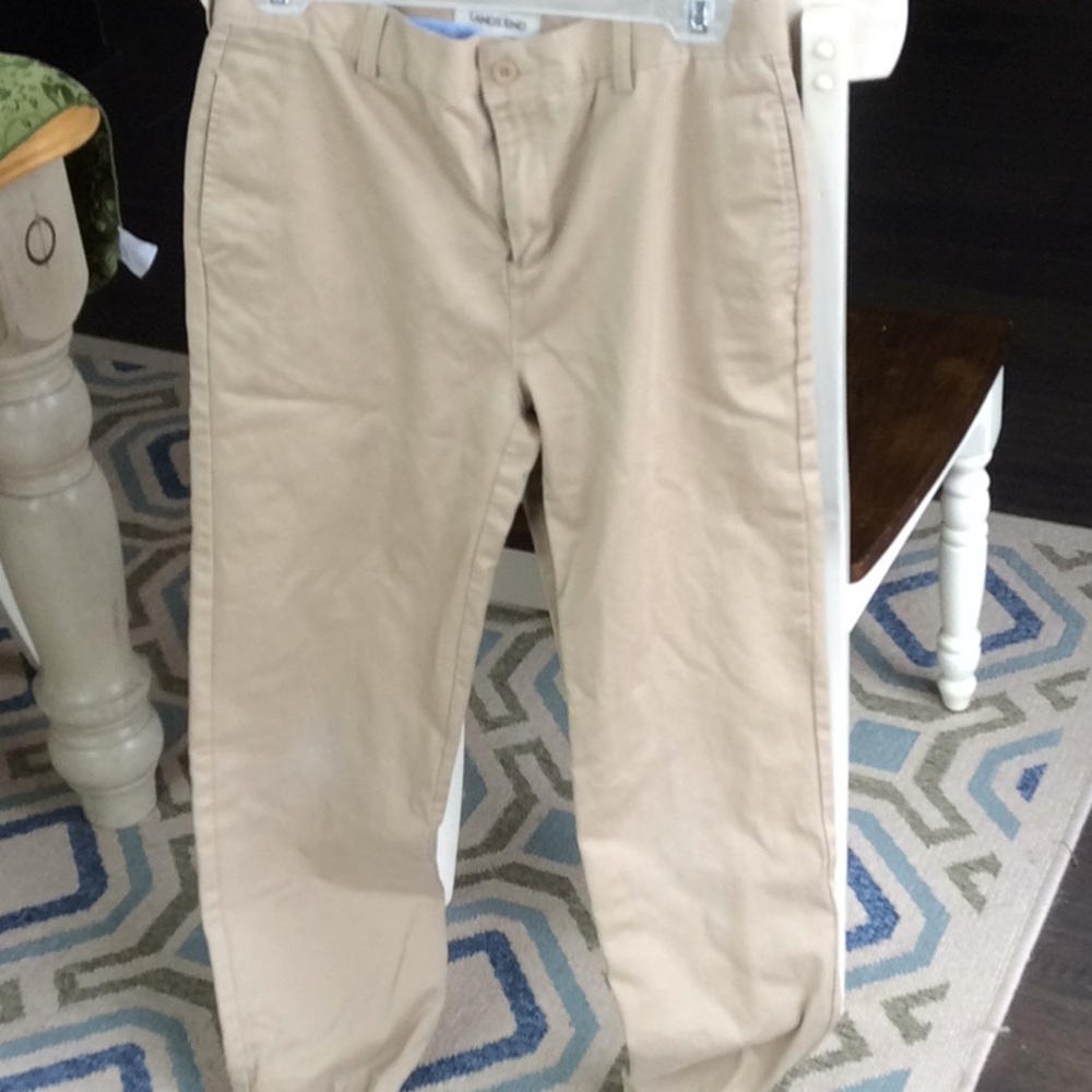 Lightly Used Lands End Boys Uniform Pants